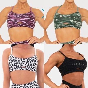 Bundle/Lot of FOUR Ryderwear Sportsbras
